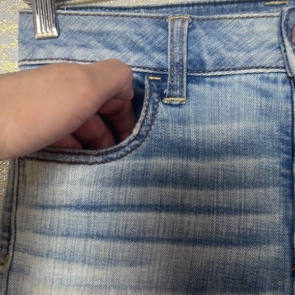 American Eagle Hi-Rise Jegging Crop Super Stretch Size 0 - Picture 5 of 14